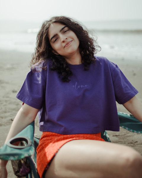 VESPER | OVERSIZED CROP T-SHIRT