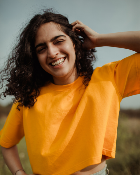 DUSK | OVERSIZED CROP T-SHIRT