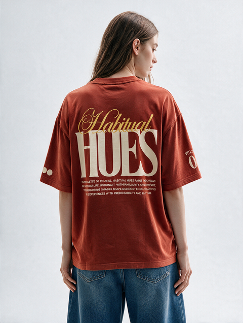 HABITUAL HUES | OVERSIZED T-SHIRT