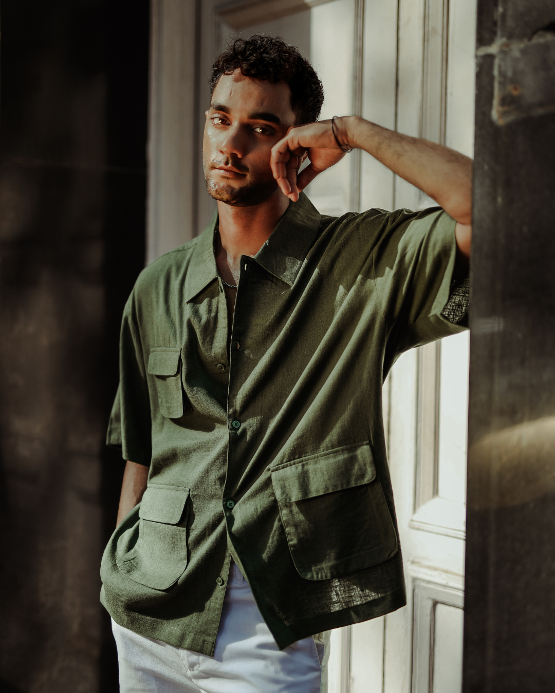 VANGUARD | CASHMERE LINEN SHACKET