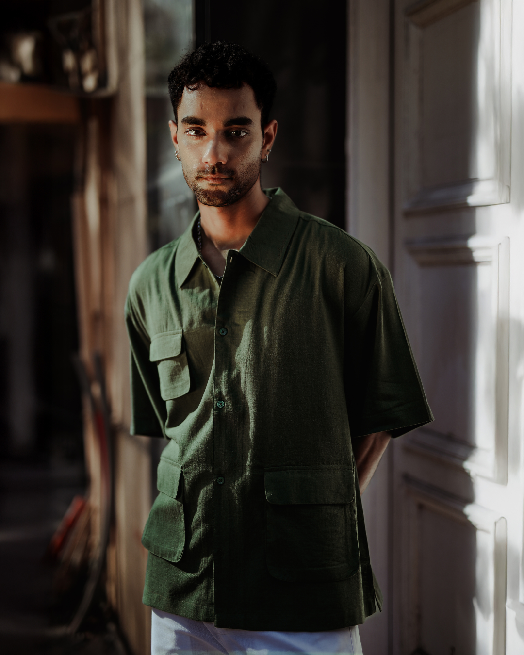 VANGUARD | CASHMERE LINEN SHACKET