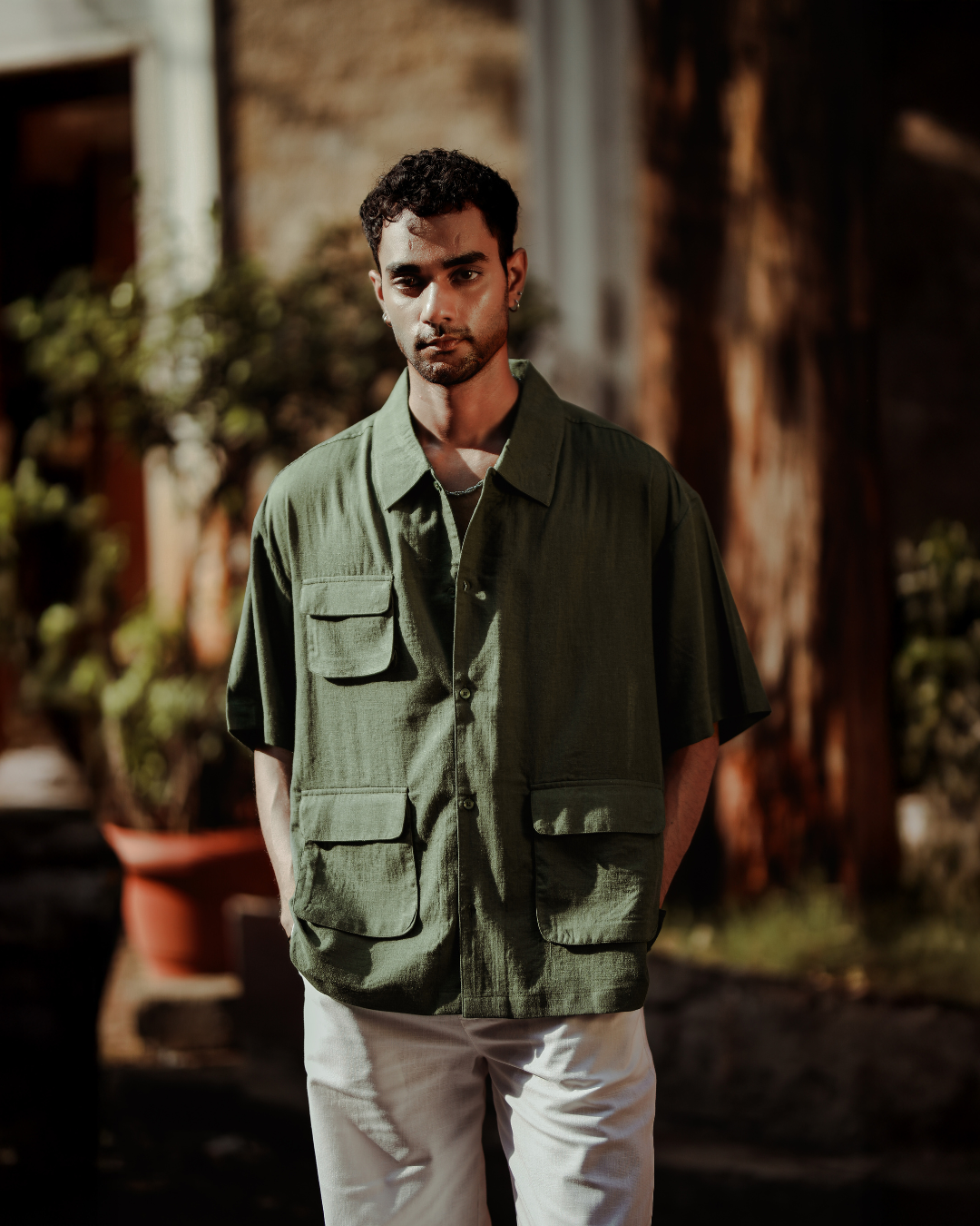 VANGUARD | CASHMERE LINEN SHACKET
