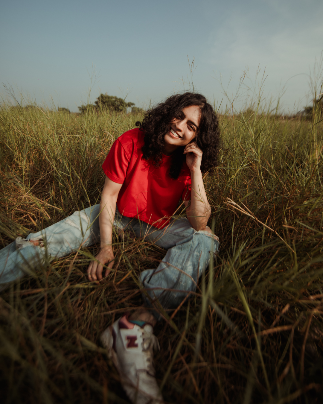 SCARLET | OVERSIZED CROP T-SHIRT