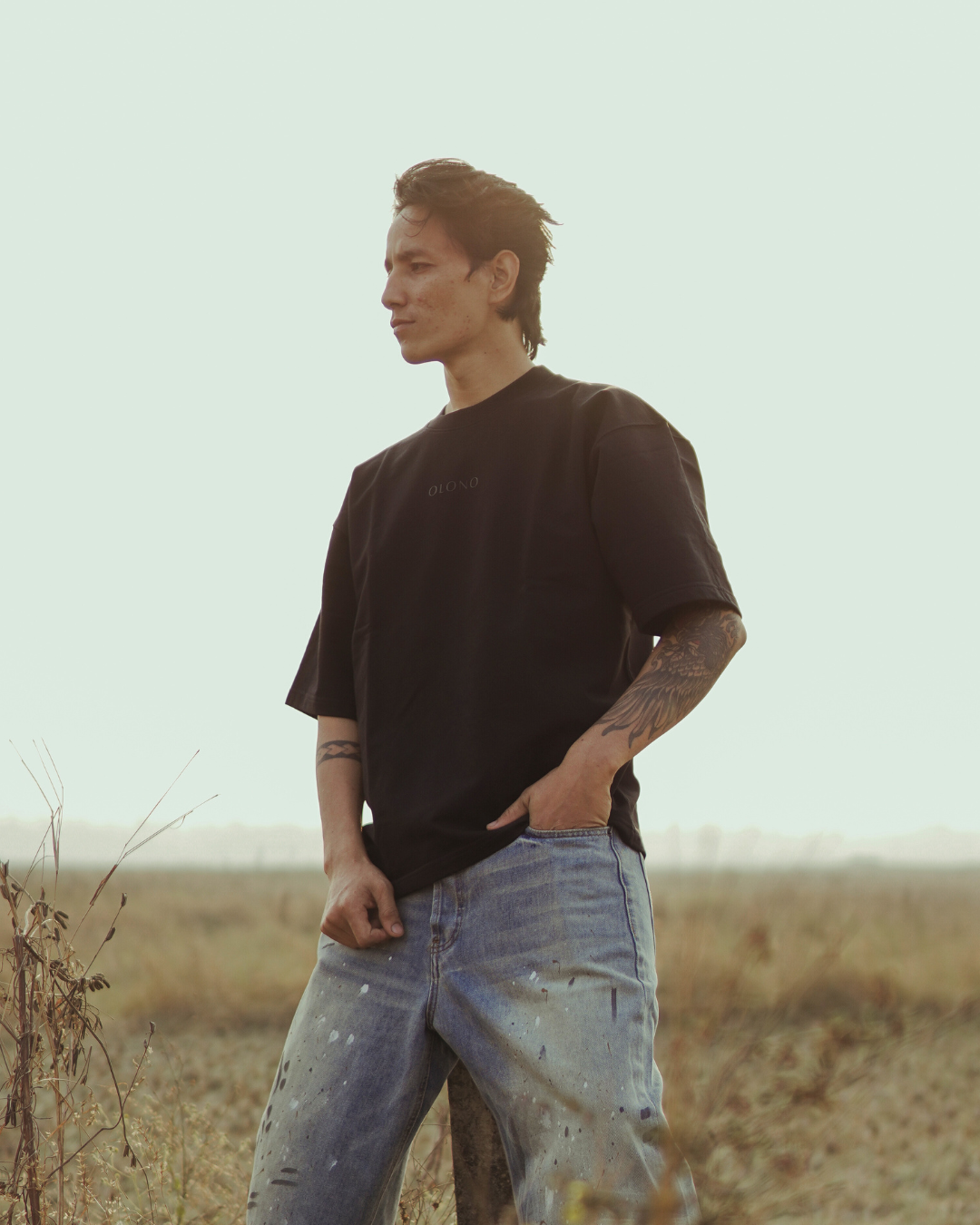 MIDNIGHT | OVERSIZED T-SHIRT