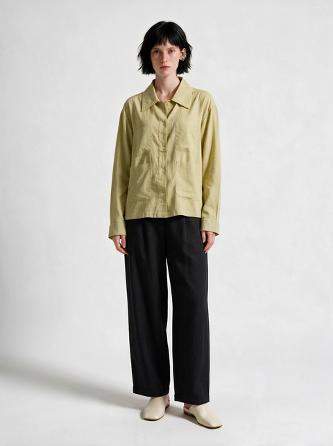 AETHER | CASHMERE LINEN SHACKET