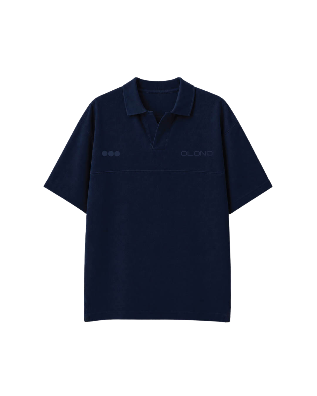 Blue Berry | Oversized Polo T-shirt