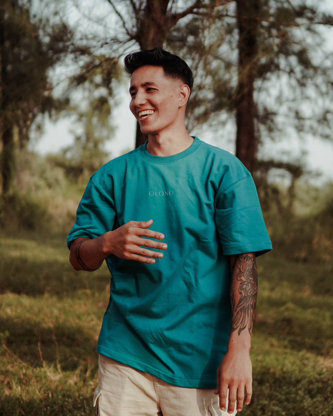 AQUA | OVERSIZED T-SHIRT