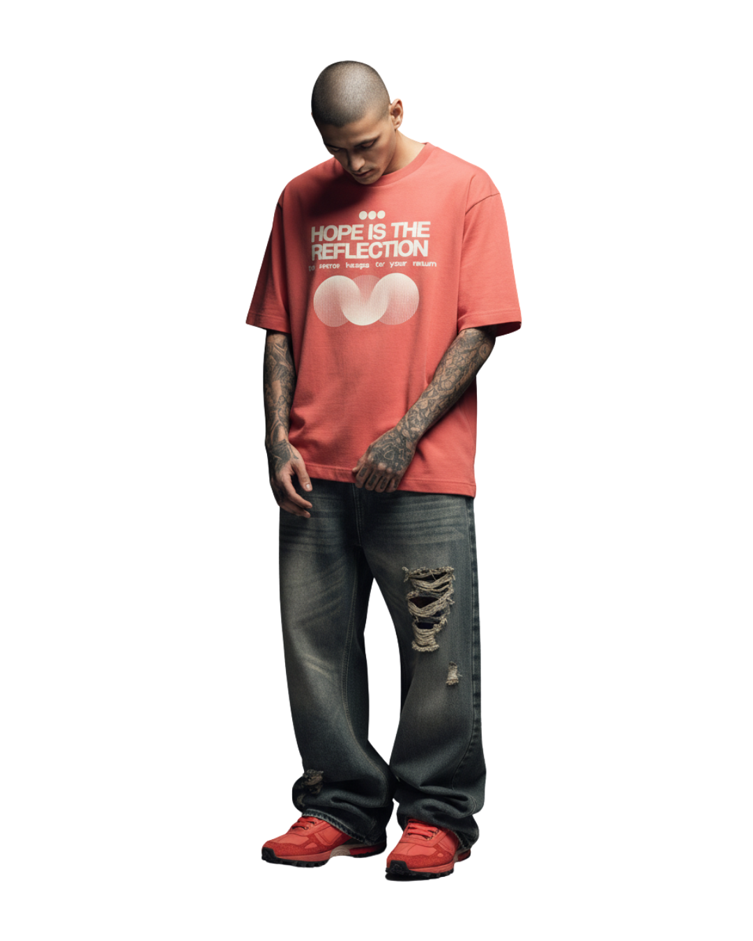 Mirror - Fading Ember | Oversized T-shirt