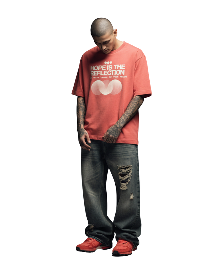 Mirror - Fading Ember | Oversized T-shirt