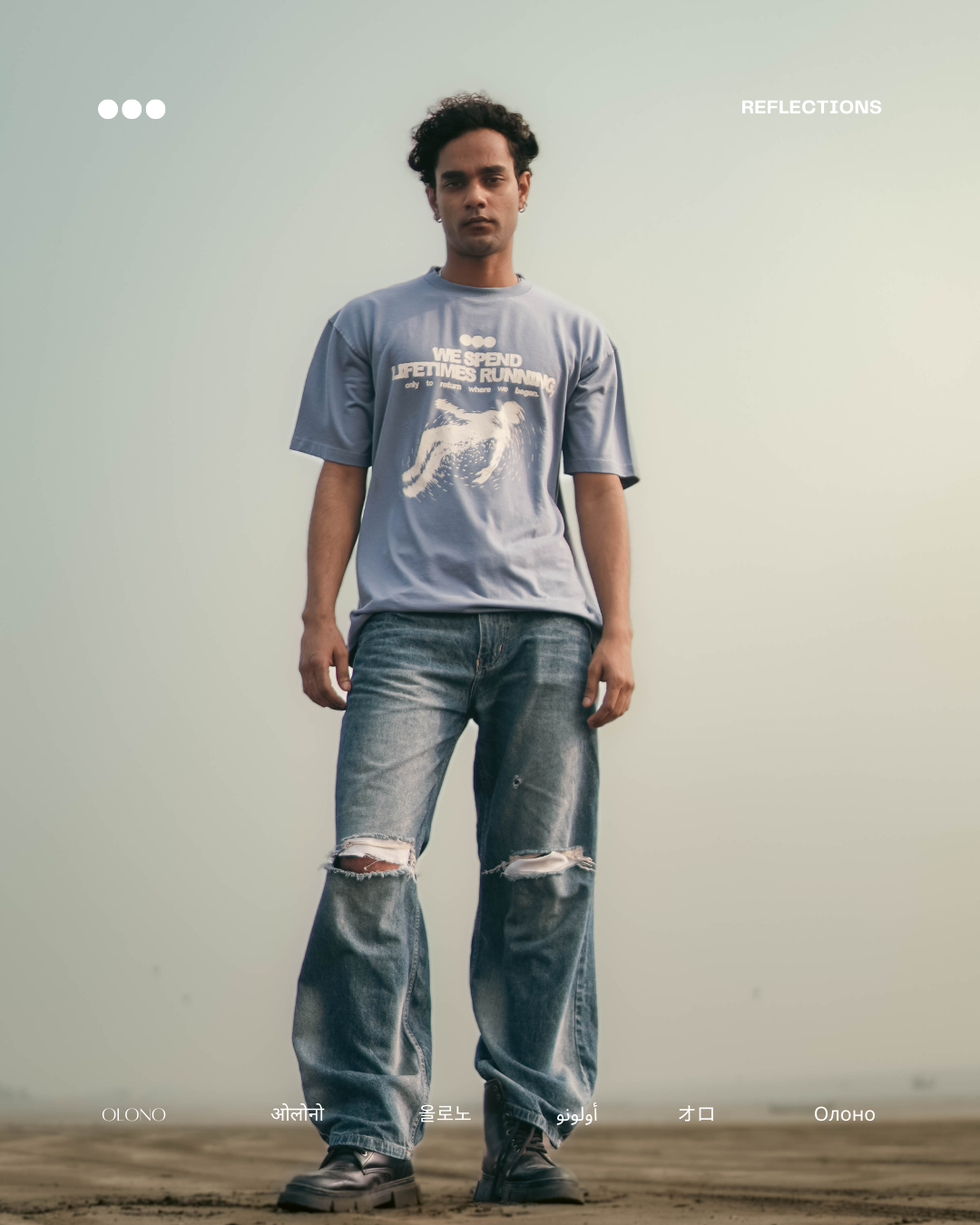 Origin - Soft Horizon | Oversized T-shirt