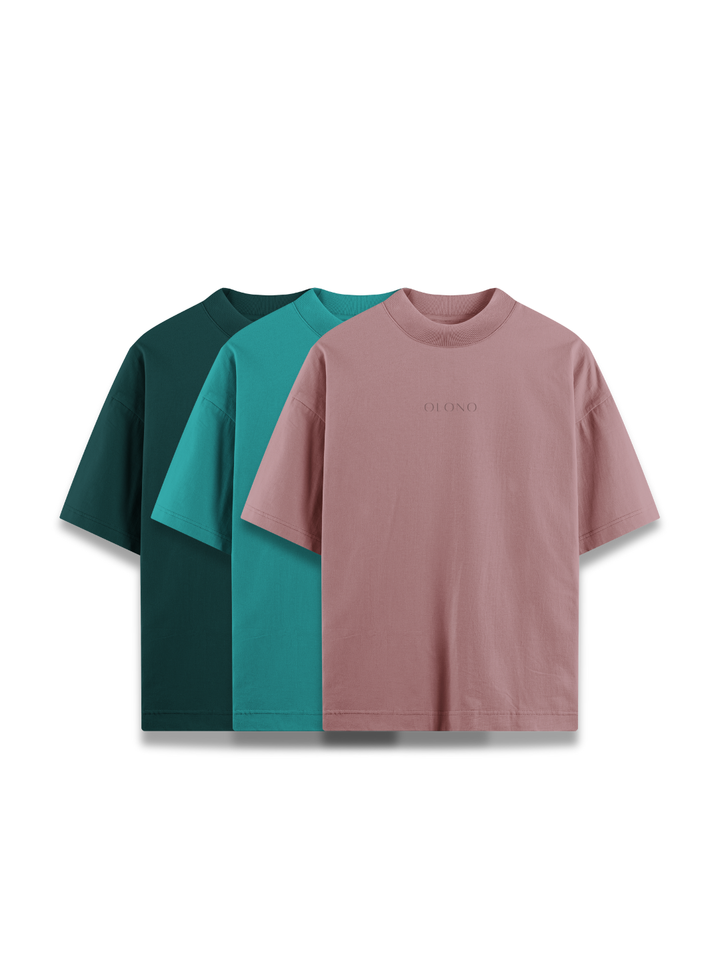 NEW ERA | OVERSIZED T-SHIRT | PACK OF 3