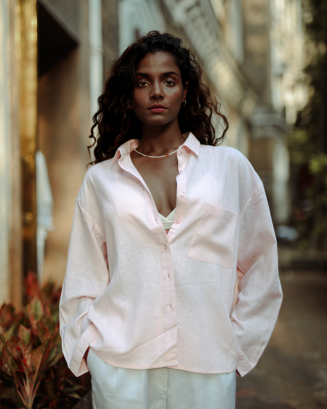 LOOM | CASHMERE LINEN SHIRT