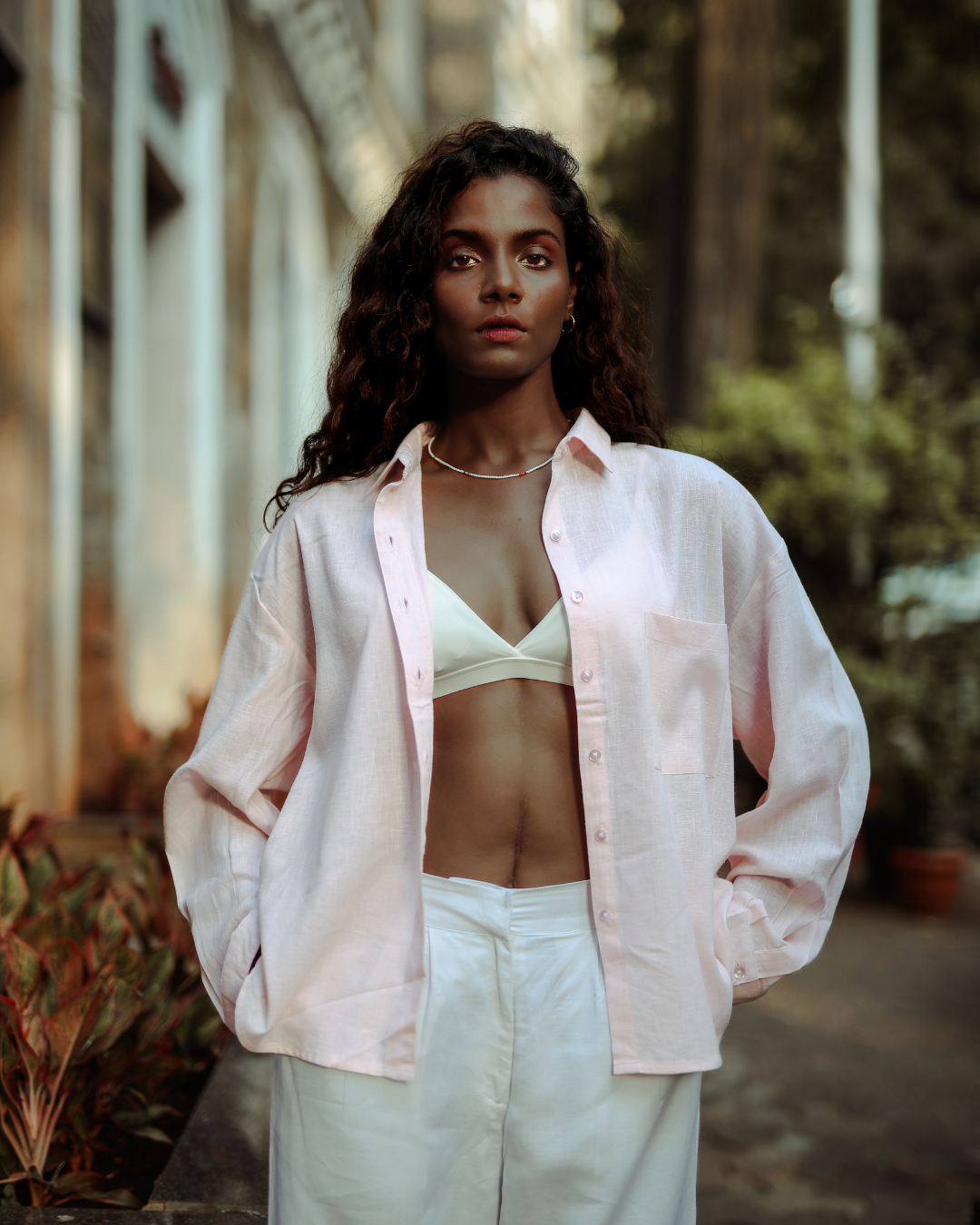 LOOM | CASHMERE LINEN SHIRT