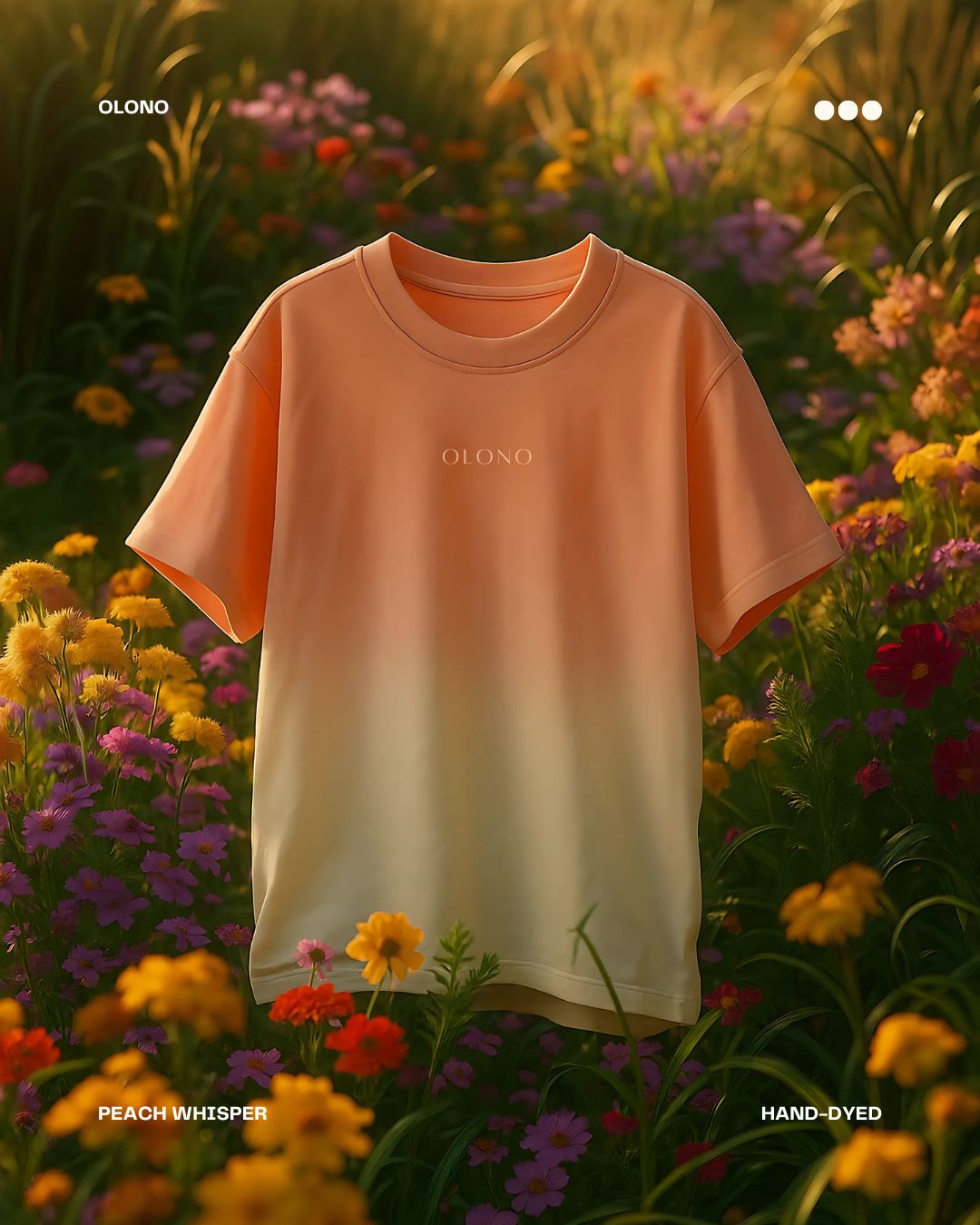 PEACH WHISPER | OVERSIZED T-SHIRT