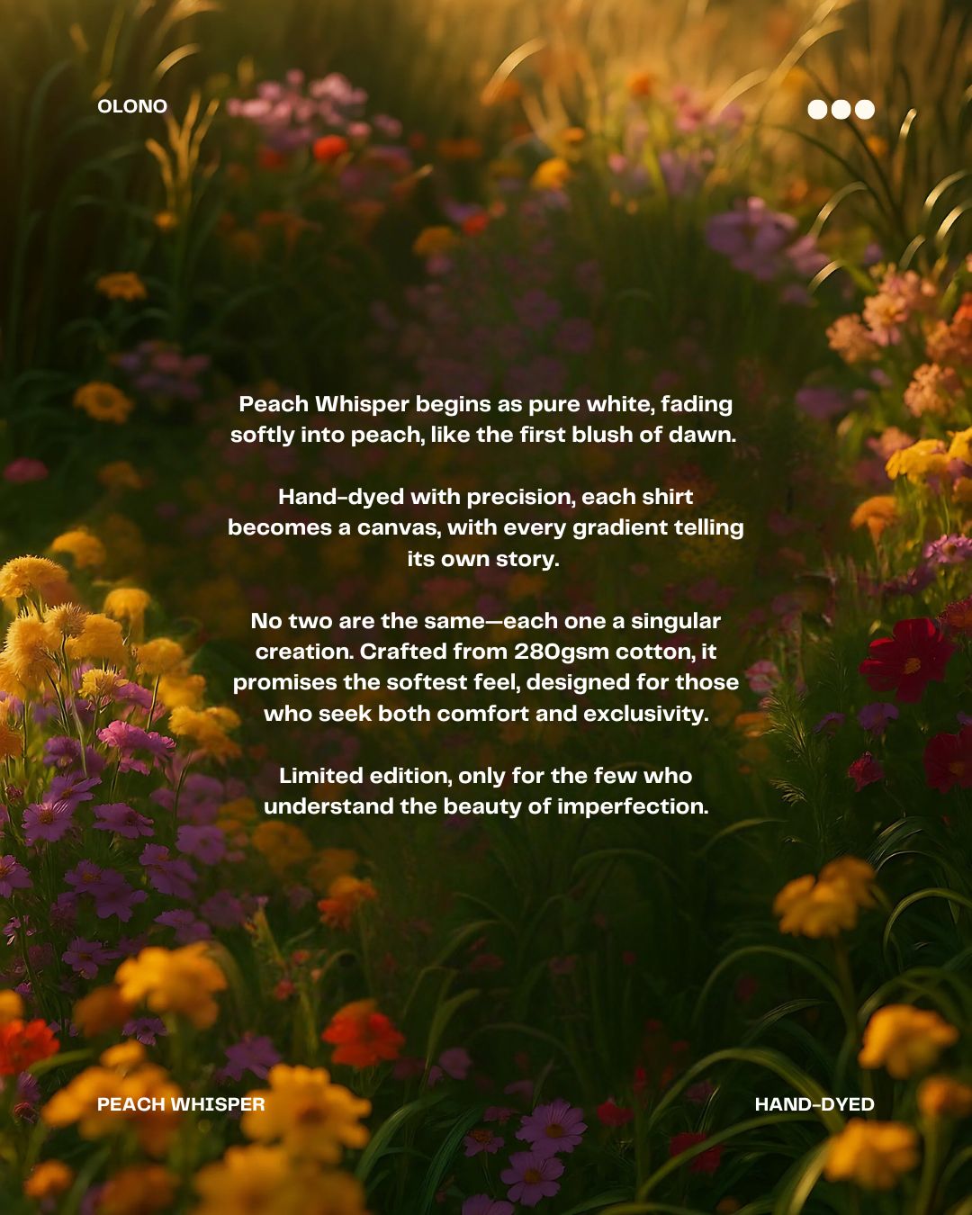 PEACH WHISPER | OVERSIZED T-SHIRT