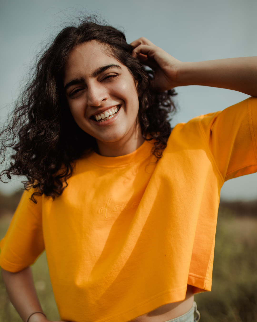 DUSK | OVERSIZED CROP T-SHIRT