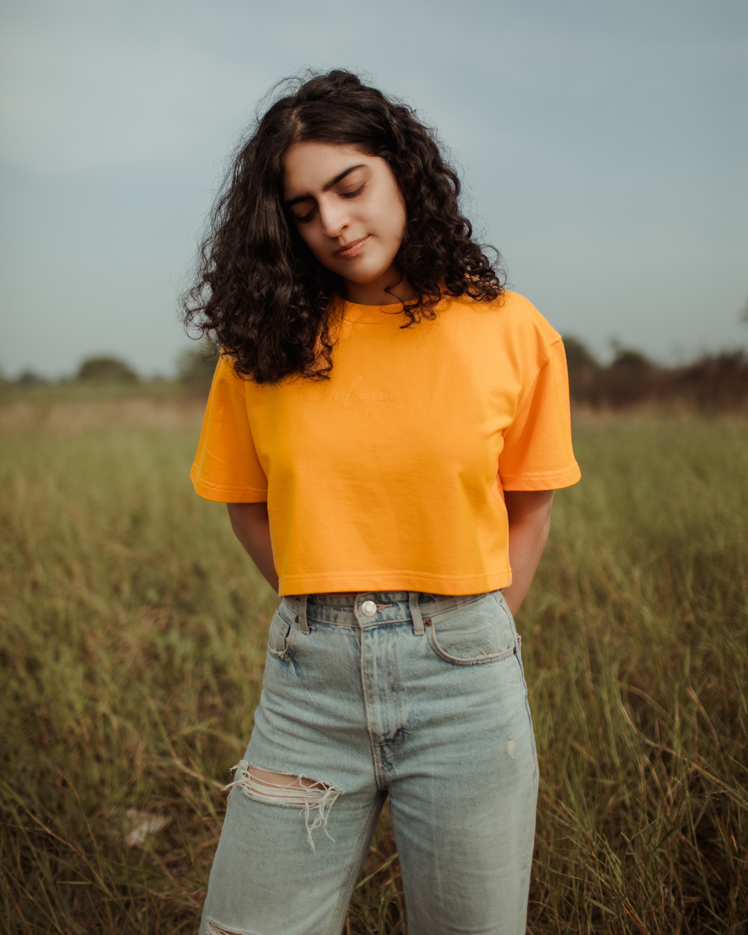 DUSK | OVERSIZED CROP T-SHIRT